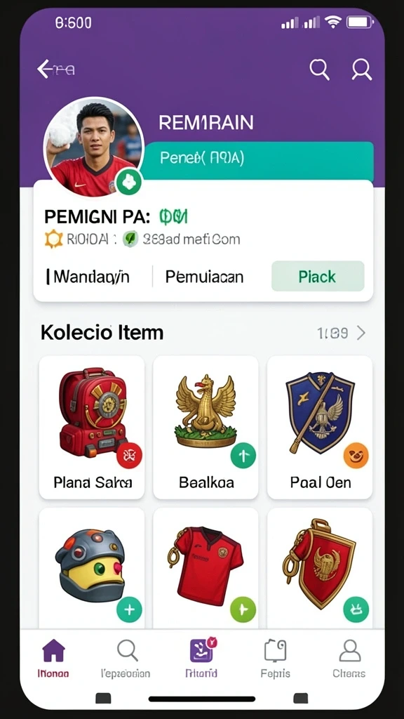 Sistem reward yang menguntungkan untuk pemain.