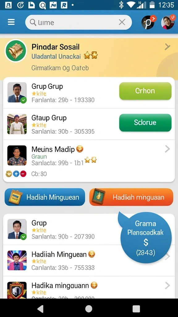 Level yang penuh tantangan dan keseruan.