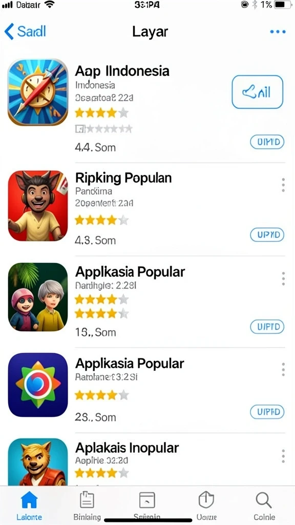 Tampilan antarmuka aplikasi 988BET yang modern dan menarik.