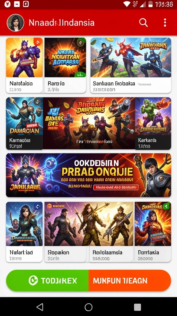 Menampilkan grafik yang menarik dan fitur interaktif.