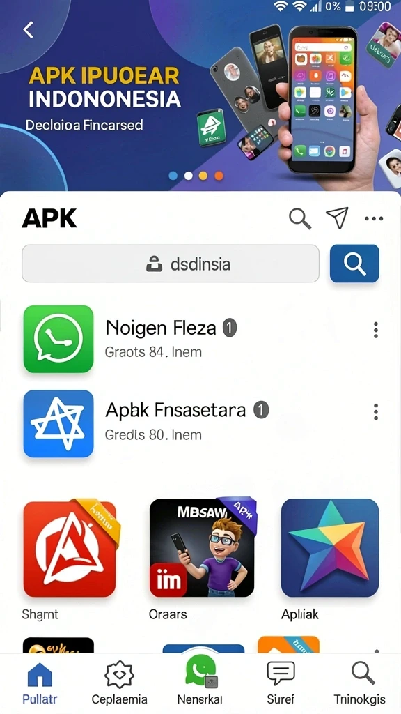 Screenshot dari level yang menantang dalam permainan.