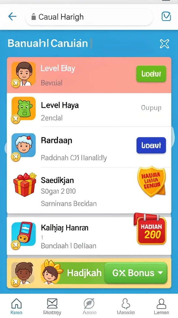 Beragam mode permainan yang menyenangkan menunggu Anda.