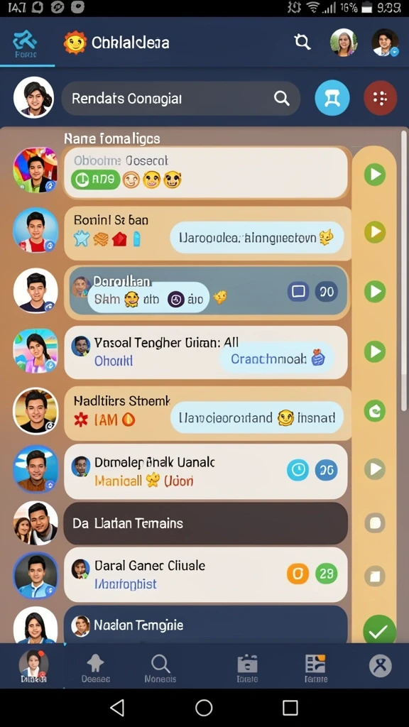 Karakter unik yang dapat dipilih sesuai preferensi pemain.