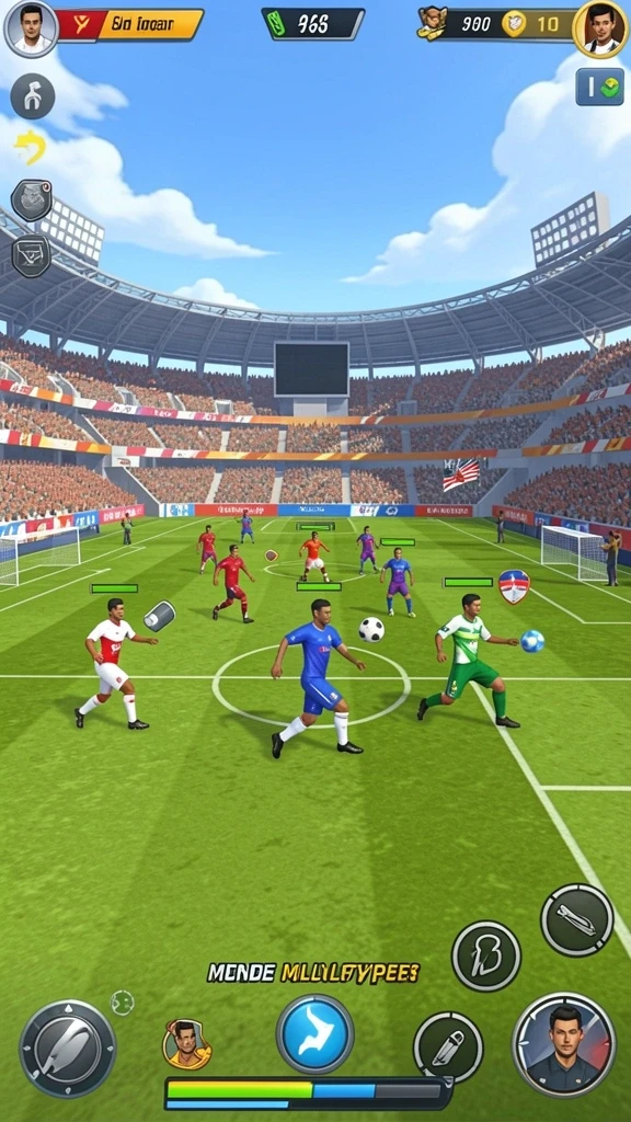 Level-level menantang yang menguji strategi pemain.