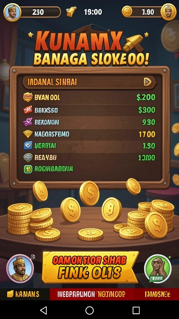 Tantangan menarik di setiap level yang harus diselesaikan.