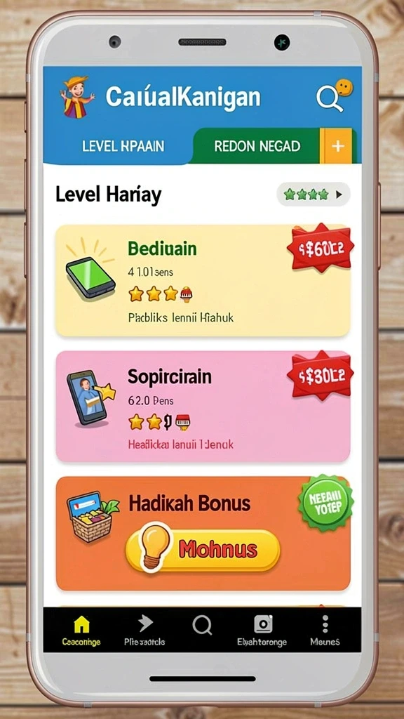 Interaksi yang seru dengan pemain lain secara online.