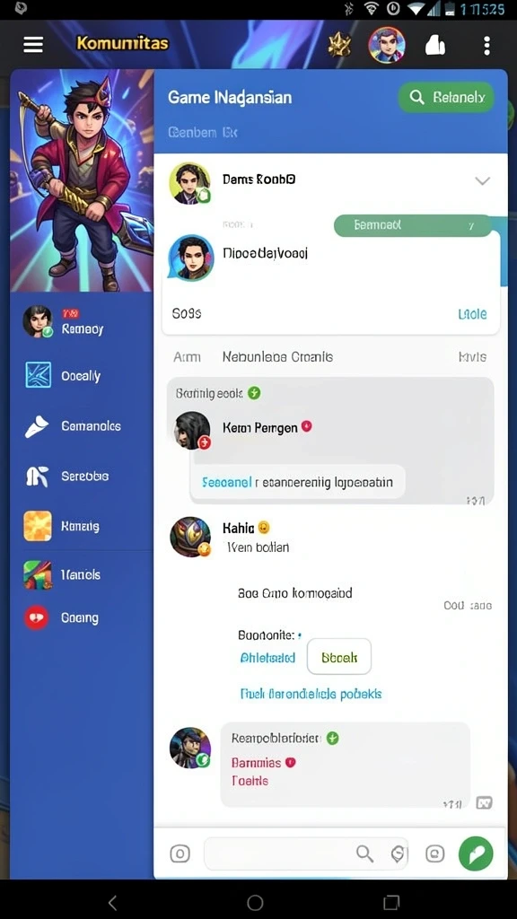 Grafis yang memukau, membuat permainan semakin hidup.