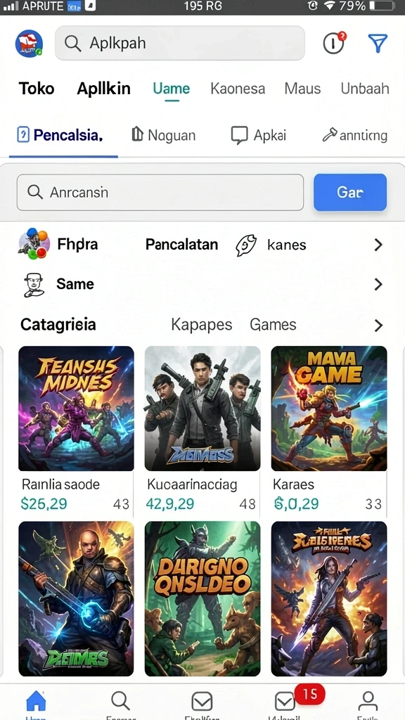 Tampilan antarmuka yang bersih dan user-friendly.