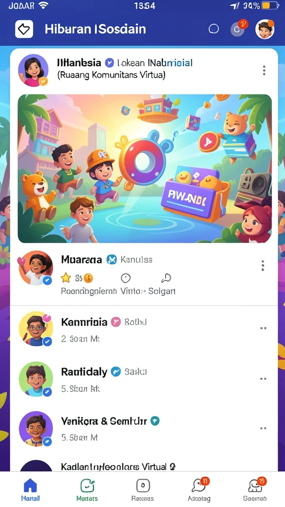 Petualangan seru dengan berbagi hadiah menarik.