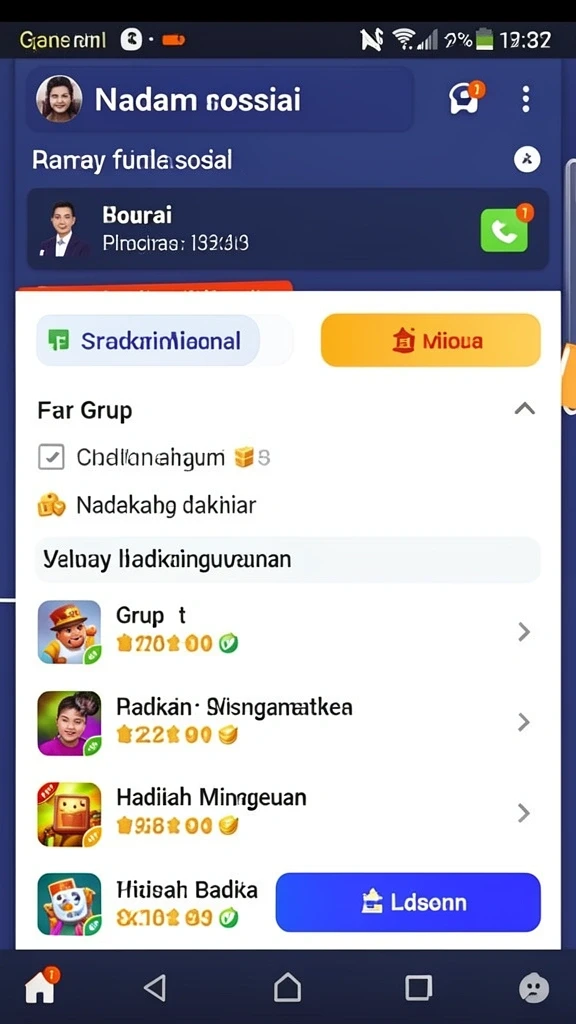 Tampilan antarmuka yang modern dan user-friendly.