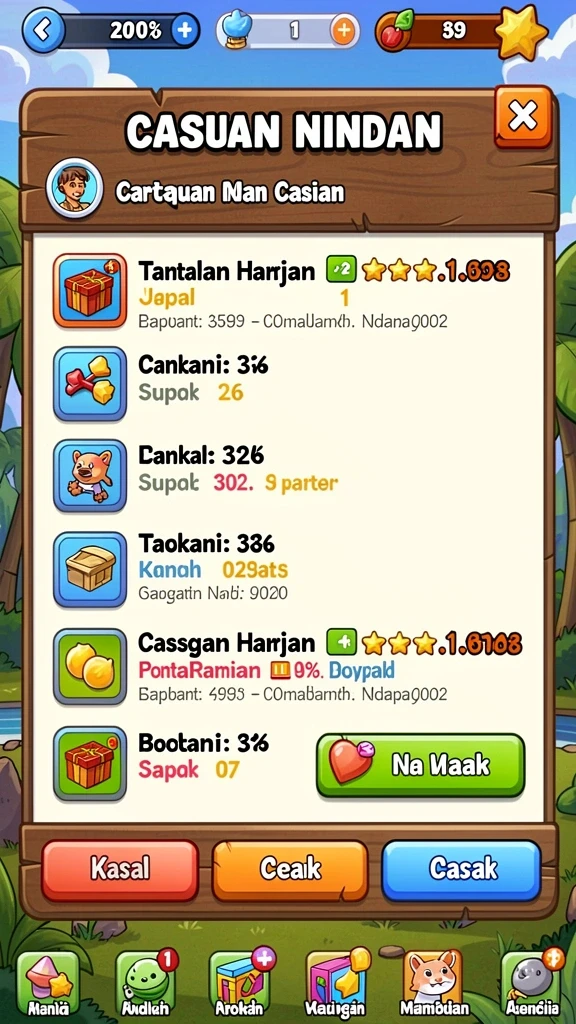Antarmuka aplikasi JAGOTOGEL yang ramah pengguna.