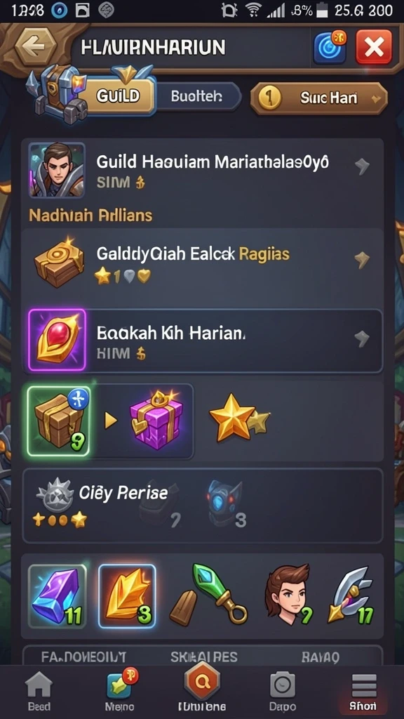 Tampilan awal permainan yang menarik.