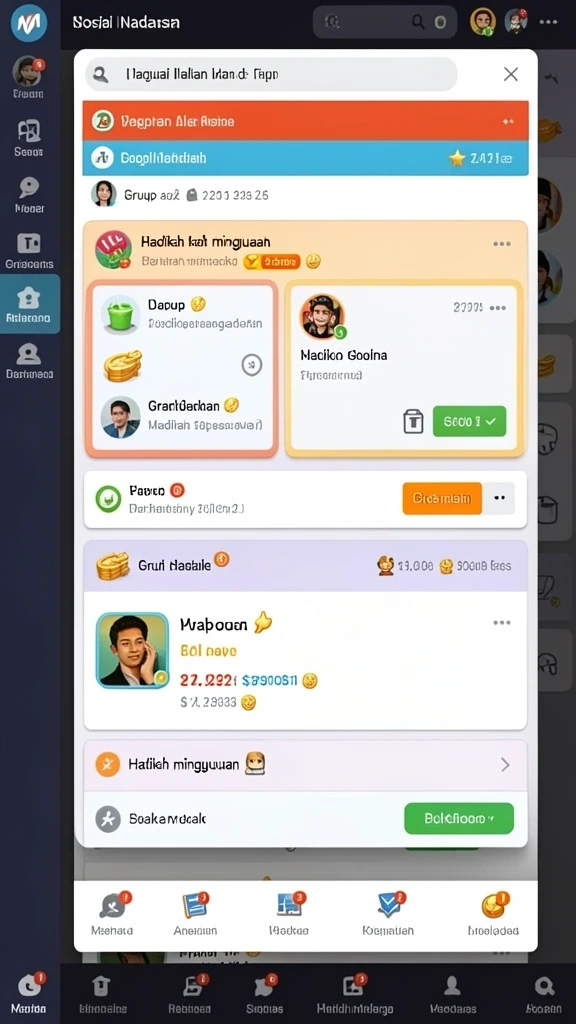 Fitur multiplayer untuk bersaing dengan teman.