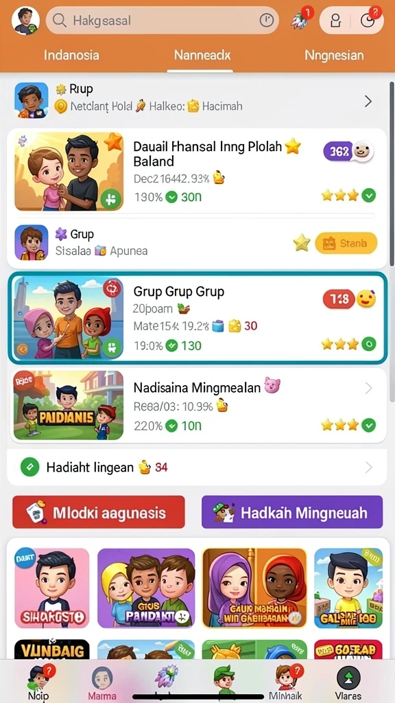 Komunitas aktif yang mendukung pemain baru dan berbagi pengalaman.