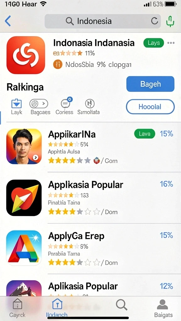 Tampilan antarmuka yang sederhana dan intuitif.