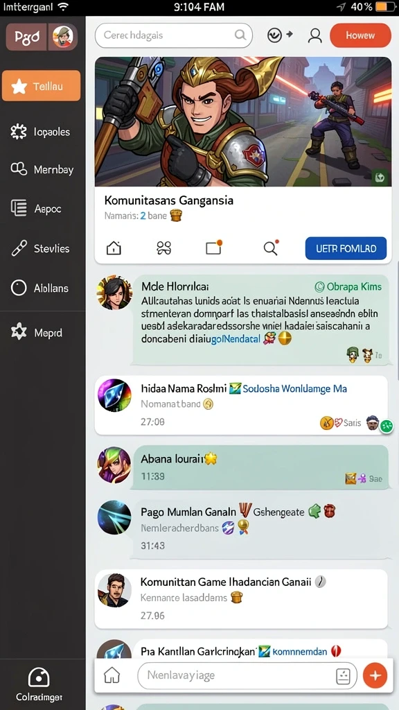 Berbagai level menantang yang harus dilalui.