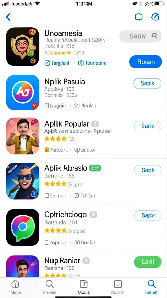 Tampilan antarmuka yang menarik dan mudah digunakan.
