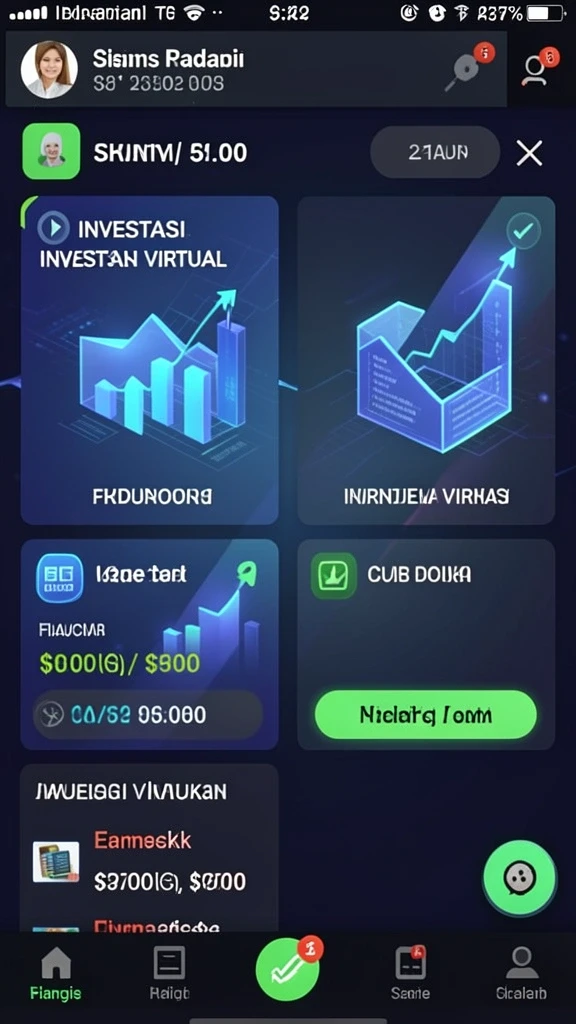 Tampilan antarmuka MEGAWIN188 yang menarik dan intuitif.