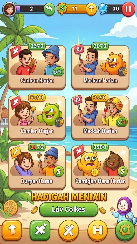 Tampilan antarmuka yang menarik dan mudah dinavigasi.