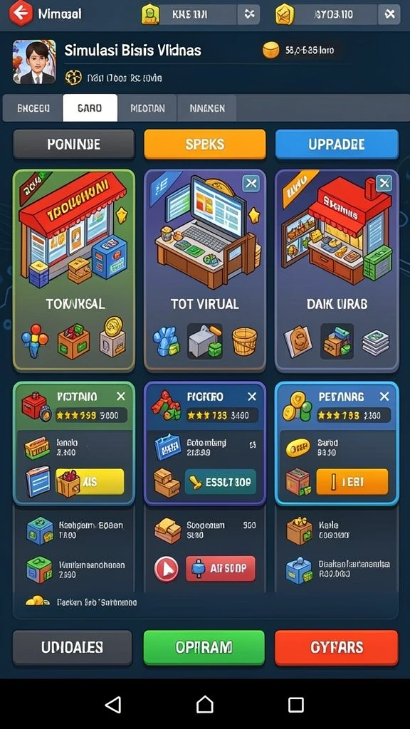 Level yang menantang dan seru untuk semua pemain.