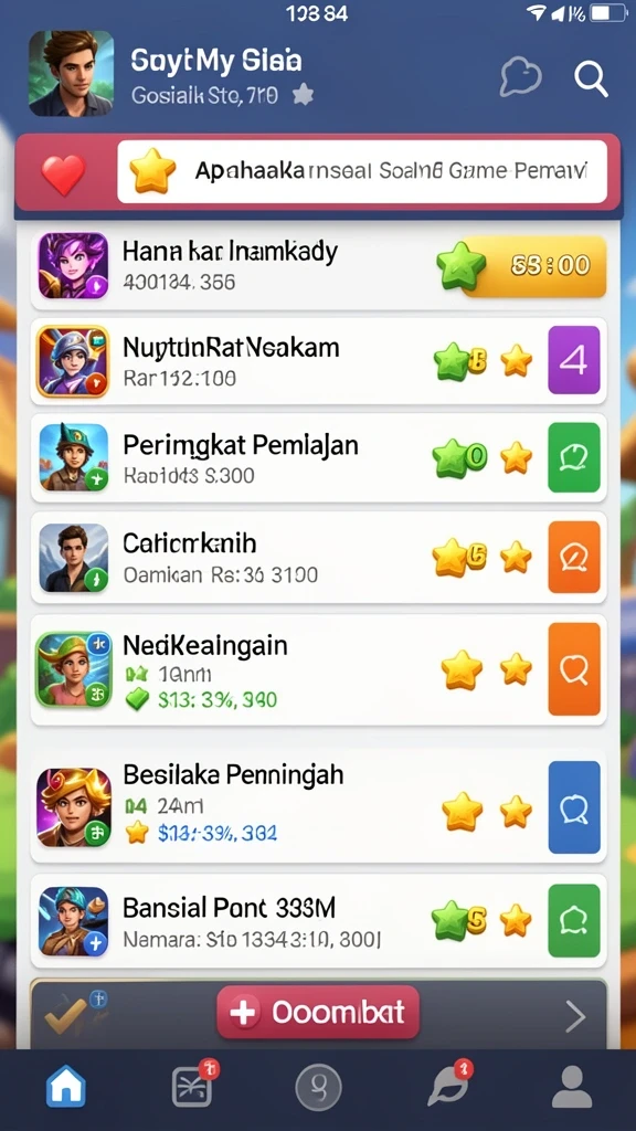 Screenshot menunjukkan karakter yang dapat dikustomisasi di MR888.