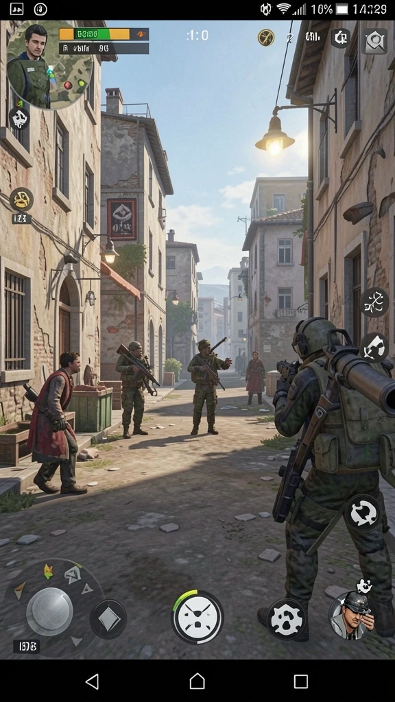 Tampilan grafis yang memukau dalam gameplay.