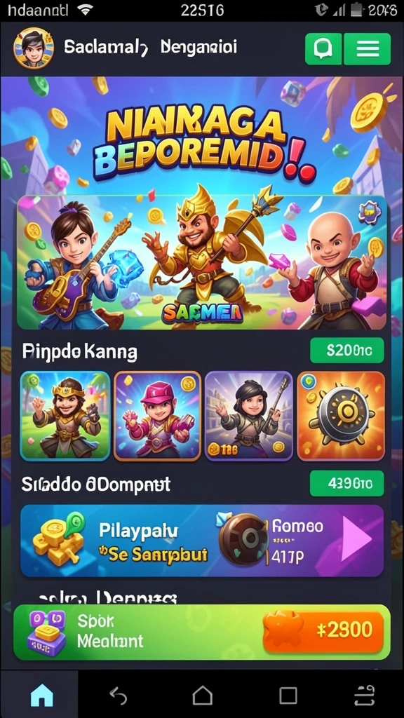 Fitur live draw memberikan pengalaman bermain yang lebih seru.