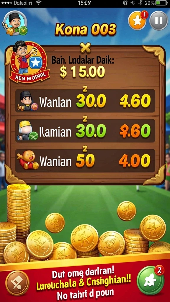 Beragam pilihan tema permainan slot yang seru.