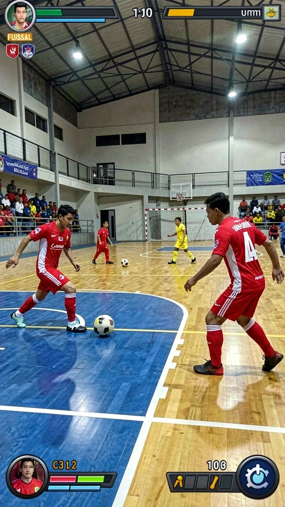 Tampilan menu utama yang menarik dan mudah dinavigasi.