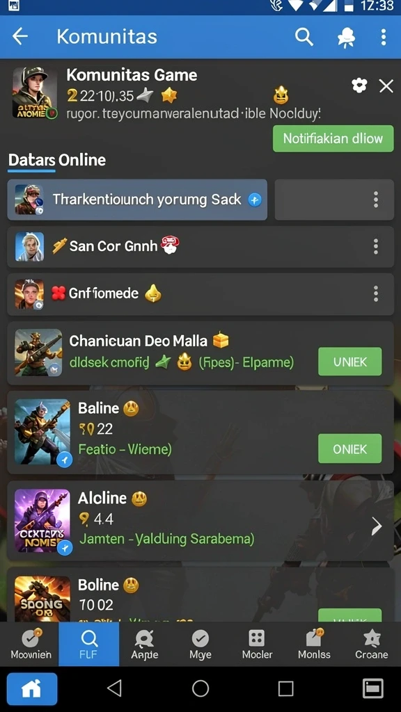Tampilan antarmuka yang user-friendly dan menarik.