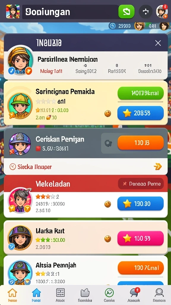 Hasil undian yang transparan dan adil.