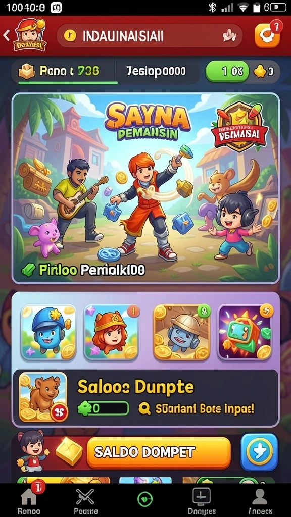 Tampilan antarmuka yang menarik dan mudah digunakan.