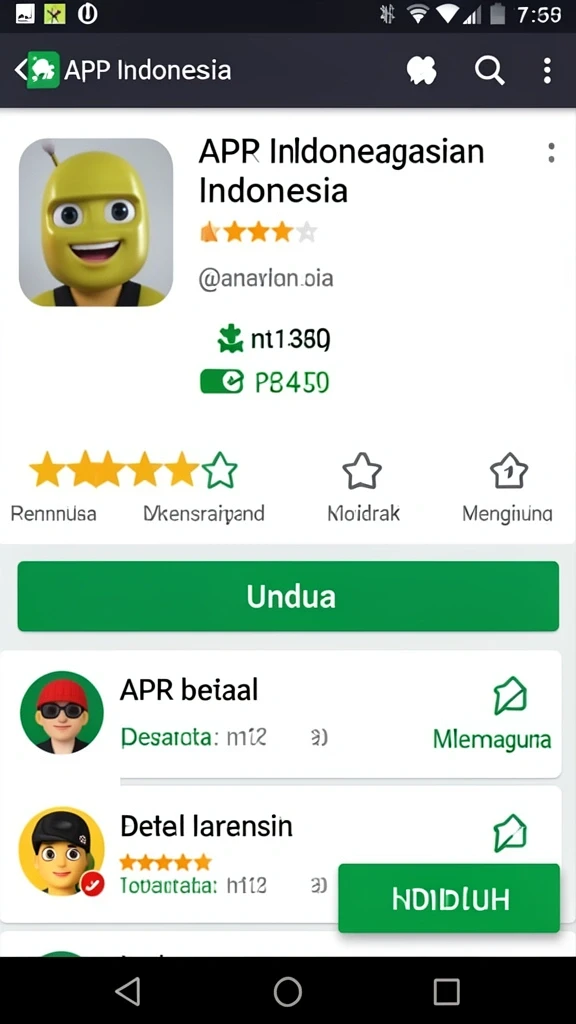 Tampilan grafis yang mengesankan dan detail.