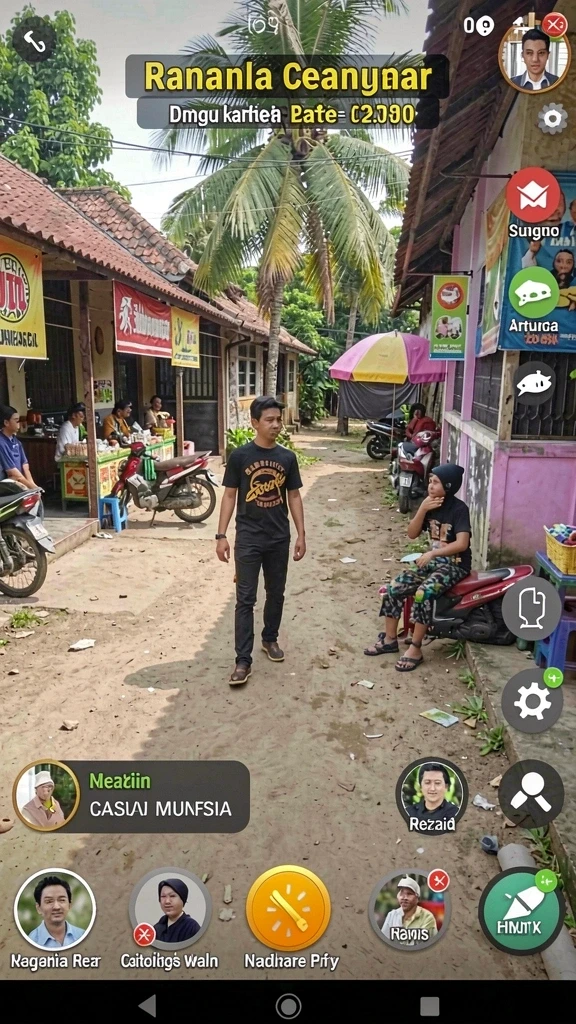 Tampilan antarmuka yang ramah pengguna.