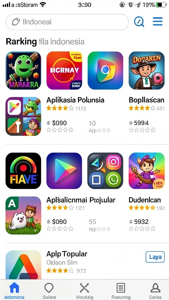 Tangkapan layar menampilkan fitur multiplayer yang seru di T9999.