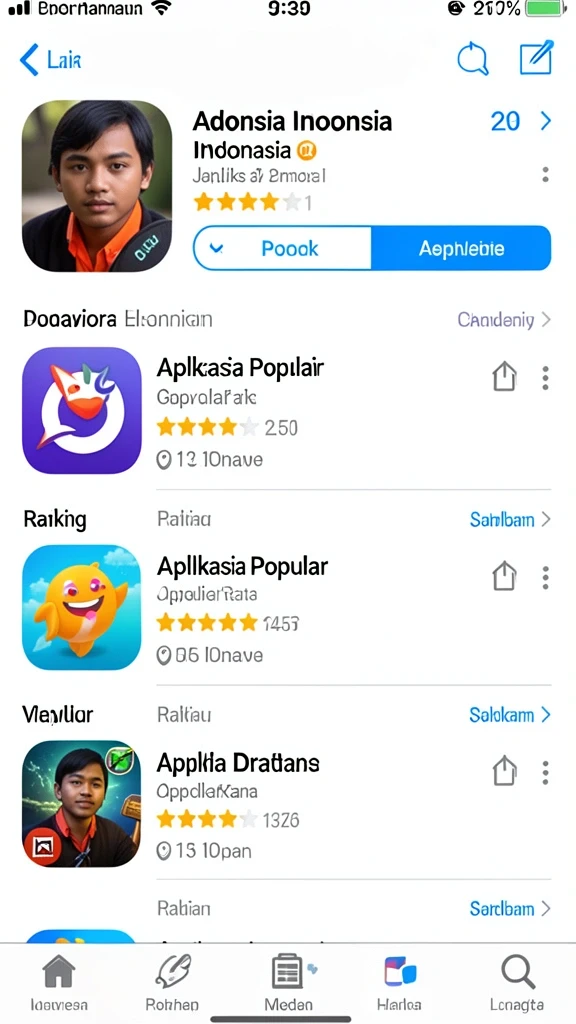 Tampilan antarmuka yang menarik dan intuitif.