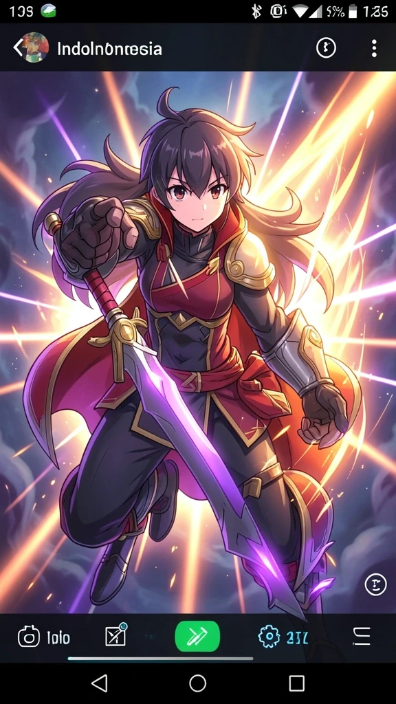 Screenshot dari gameplay seru dalam VANTAIDN.
