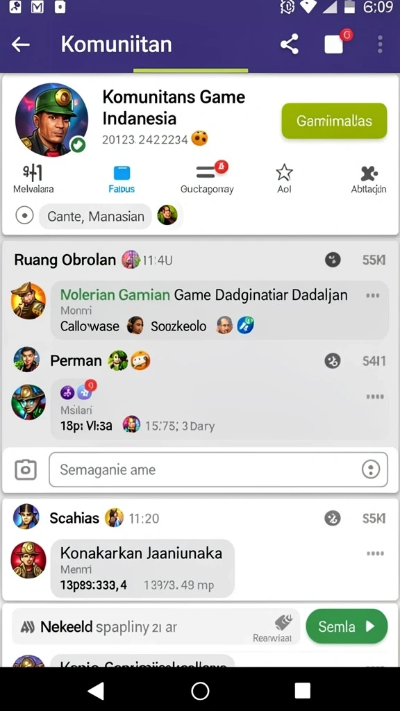 Tampilan antarmuka yang menarik dan mudah dipahami.