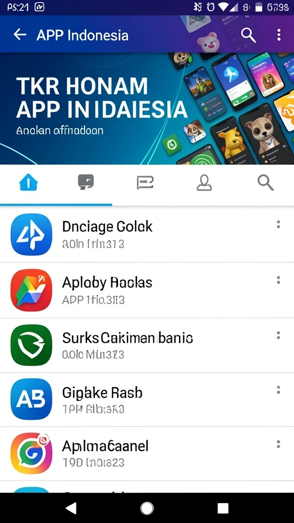 Tampilan awal permainan yang menarik.