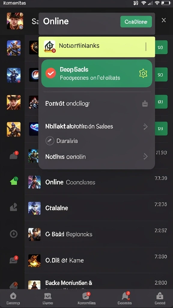 Tampilan utama aplikasi WIN33 yang menarik.