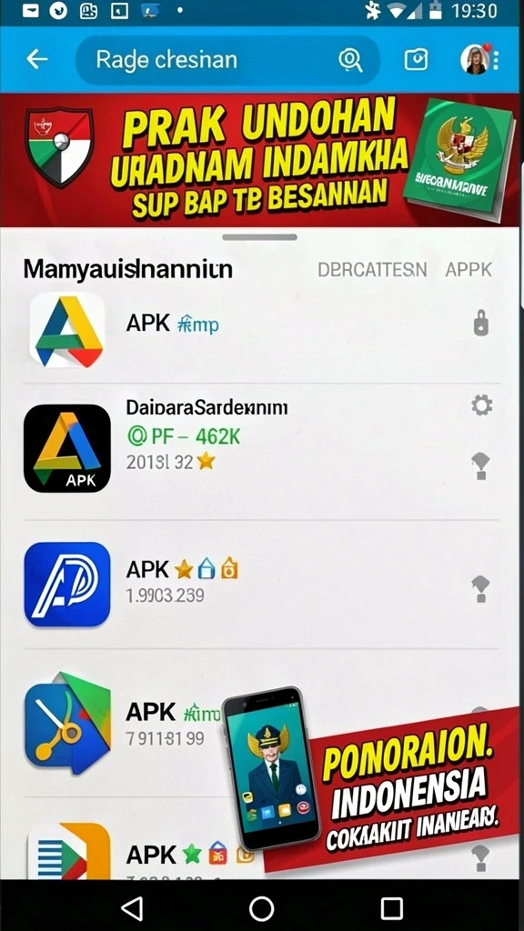 Tampilan antarmuka yang menarik dan user-friendly.
